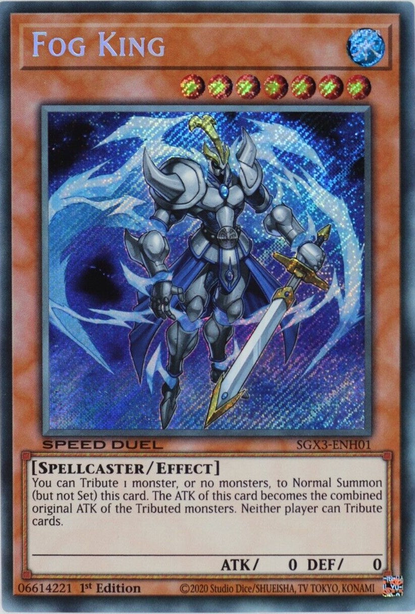 Fog King [SGX3-ENH01] Secret Rare | The Time Vault CA