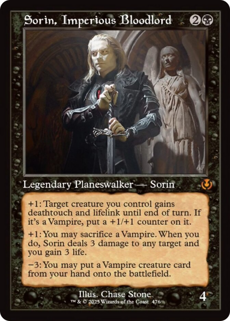 Sorin, Imperious Bloodlord (Retro Frame) [Innistrad Remastered] | The Time Vault CA