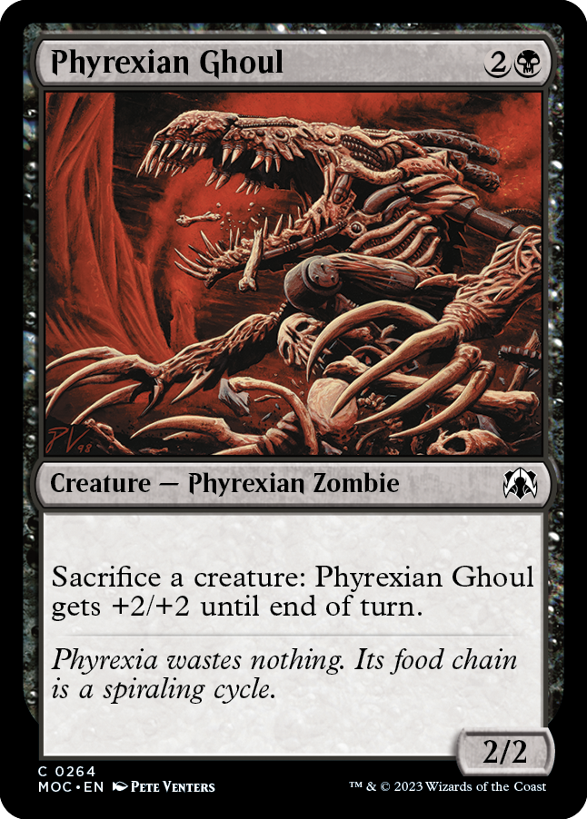 Phyrexian Ghoul [March of the Machine Commander] | The Time Vault CA