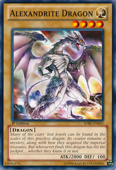 Alexandrite Dragon [SDBE-EN003] Common | The Time Vault CA