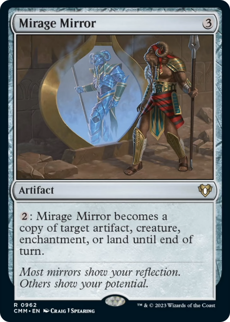 Mirage Mirror [Commander Masters] | The Time Vault CA