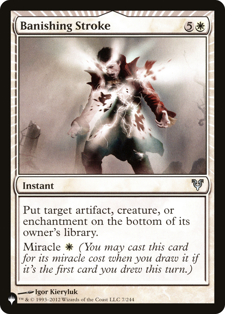 Banishing Stroke [The List] | The Time Vault CA