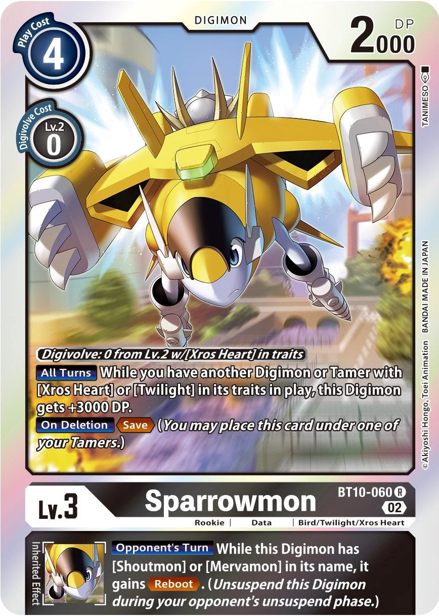 Sparrowmon [BT10-060] [Xros Encounter] | The Time Vault CA