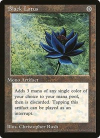 Black Lotus (Oversized) [Oversize Cards] | The Time Vault CA