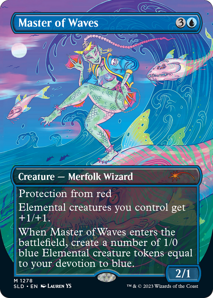 Master of Waves (Borderless) [Secret Lair Drop Series] | The Time Vault CA