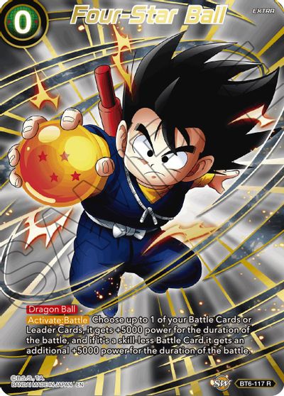 Four-Star Ball (Alternate Art) (BT6-117) [Special Anniversary Set 2021] | The Time Vault CA