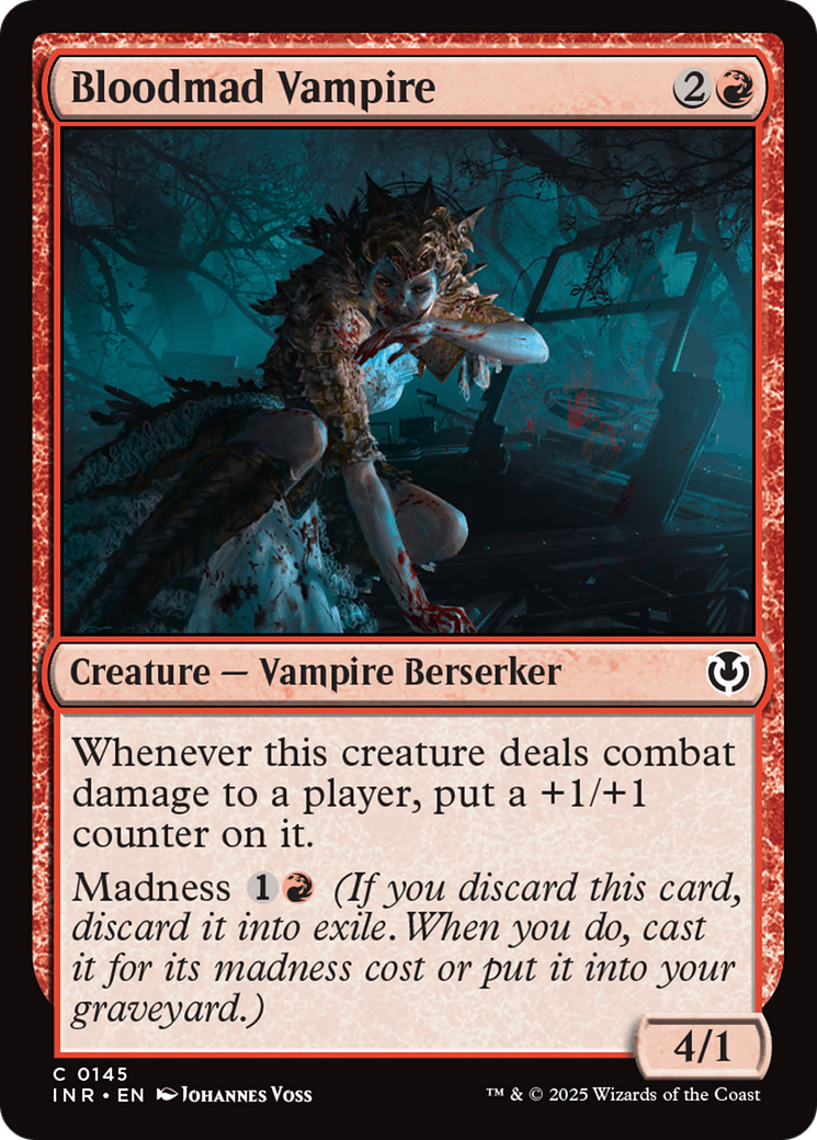 Bloodmad Vampire [Innistrad Remastered] | The Time Vault CA