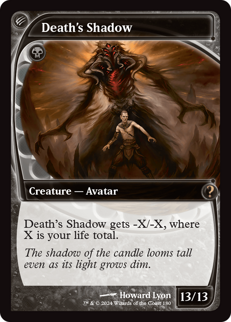 Death's Shadow (Future Sight) [Mystery Booster 2] | The Time Vault CA