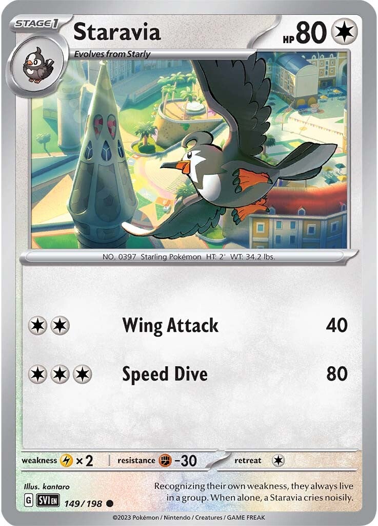 Staravia (149/198) [Scarlet & Violet: Base Set] | The Time Vault CA