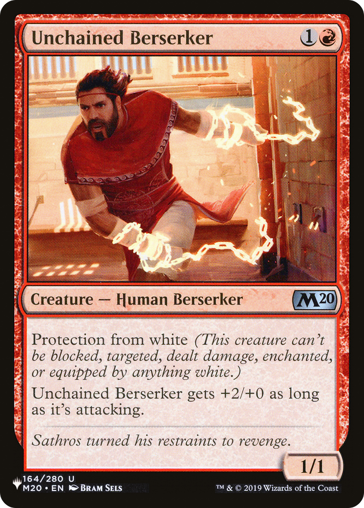 Unchained Berserker [The List] | The Time Vault CA