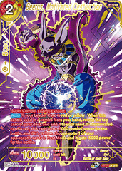 Beerus, Motivated Destruction (SPR) (BT17-134) [Ultimate Squad] | The Time Vault CA