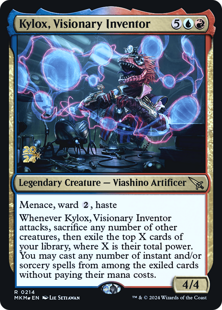 Kylox, Visionary Inventor [Murders at Karlov Manor Prerelease Promos] | The Time Vault CA