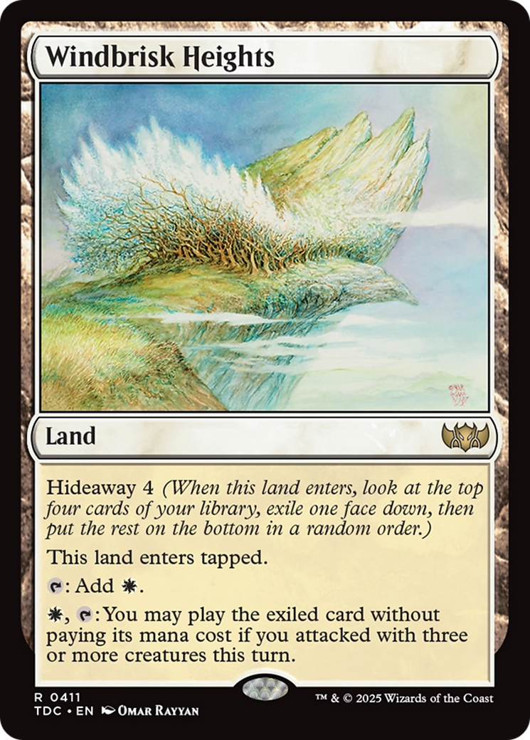 Windbrisk Heights [Tarkir: Dragonstorm Commander] | The Time Vault CA