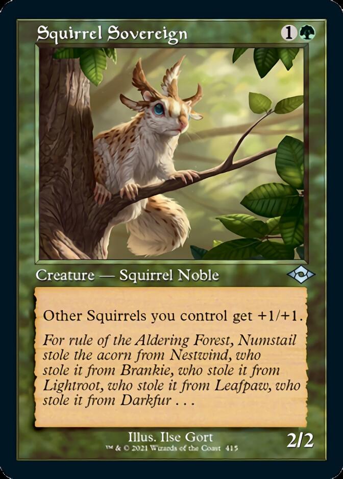 Squirrel Sovereign (Retro) [Modern Horizons 2] | The Time Vault CA