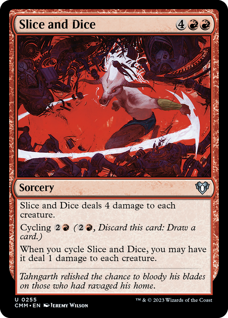 Slice and Dice [Commander Masters] | The Time Vault CA