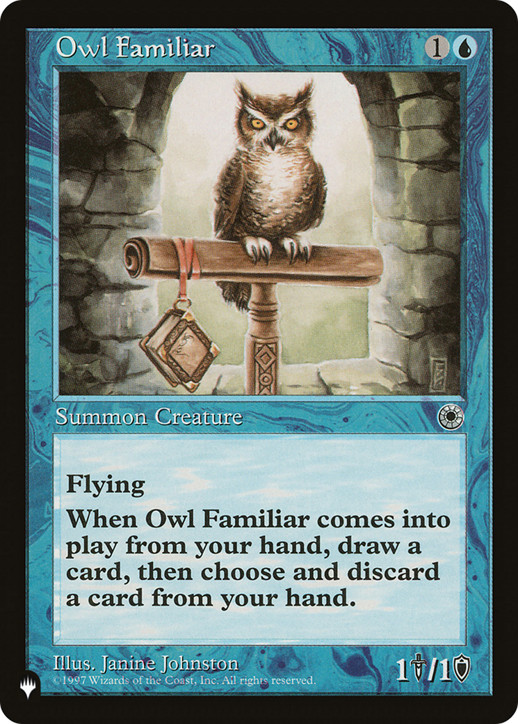 Owl Familiar [The List] | The Time Vault CA