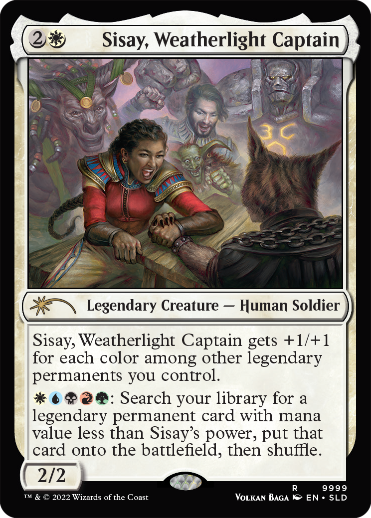 Sisay, Weatherlight Captain [Secret Lair Drop Series] | The Time Vault CA