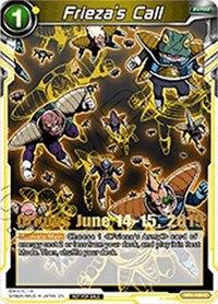 Frieza's Call (Origins 2019) (BT1-109_PR) [Tournament Promotion Cards] | The Time Vault CA