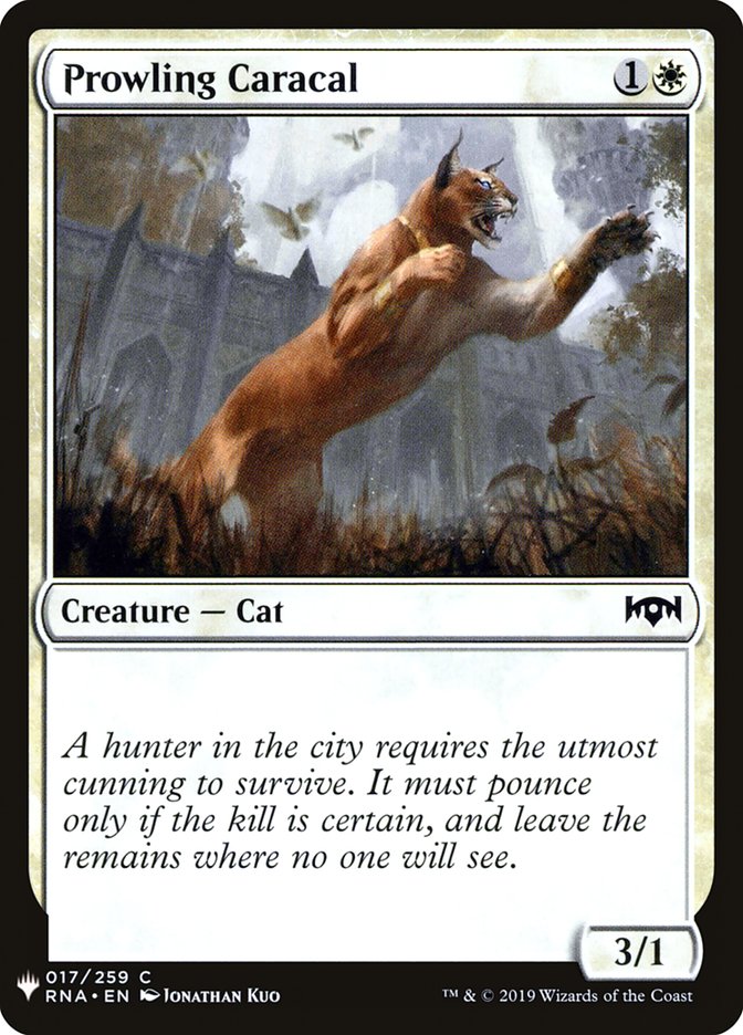 Prowling Caracal [Mystery Booster] | The Time Vault CA