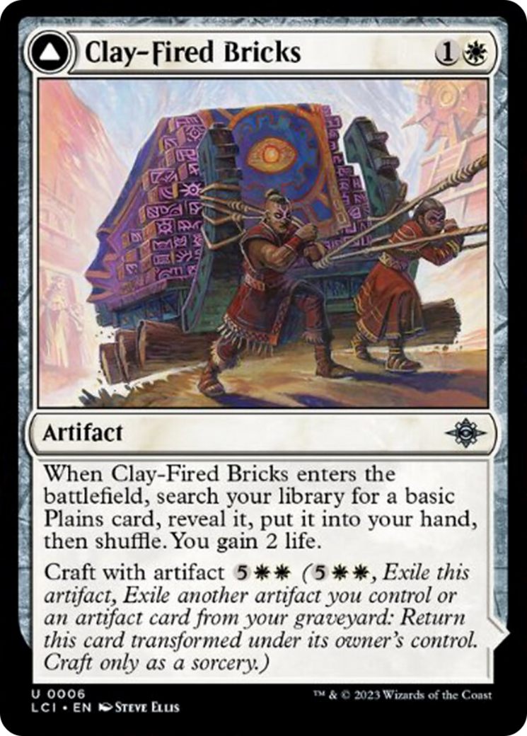 Clay-Fired Bricks // Cosmium Kiln [The Lost Caverns of Ixalan] | The Time Vault CA