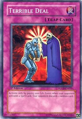 Terrible Deal [FOTB-EN050] Common | The Time Vault CA