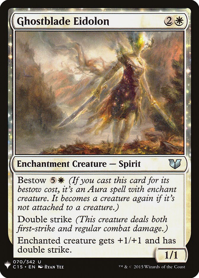 Ghostblade Eidolon [Mystery Booster] | The Time Vault CA