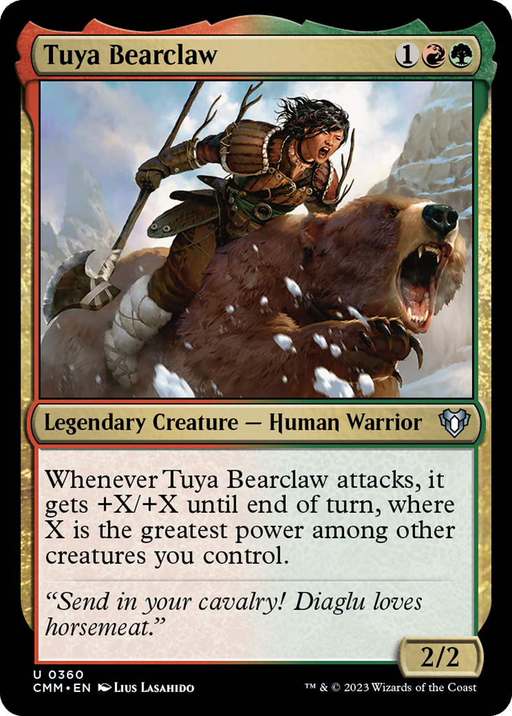 Tuya Bearclaw [Commander Masters] | The Time Vault CA