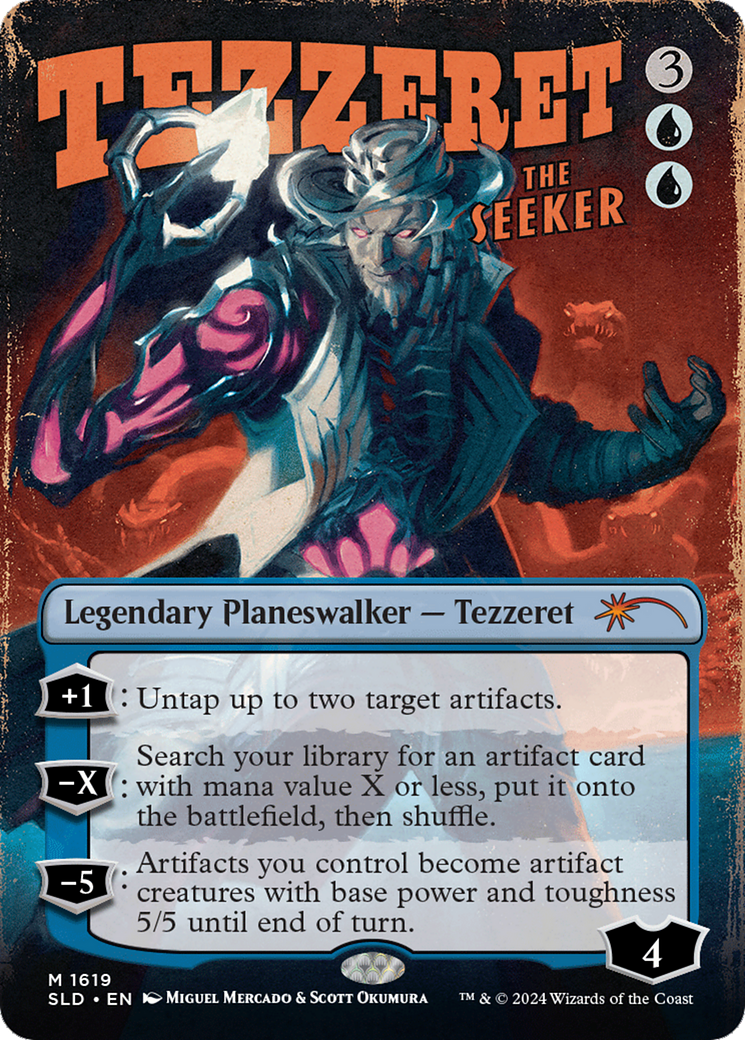 Tezzeret the Seeker (1619) [Secret Lair Drop Series] | The Time Vault CA