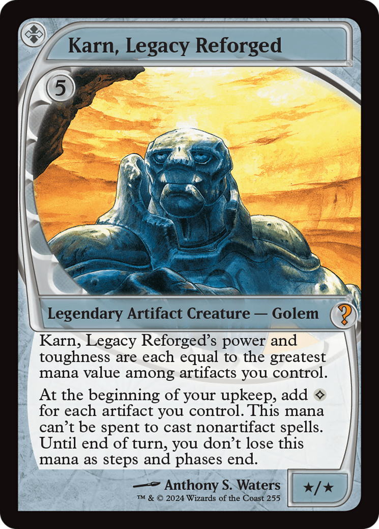 Karn, Legacy Reforged (Future Sight) [Mystery Booster 2] | The Time Vault CA