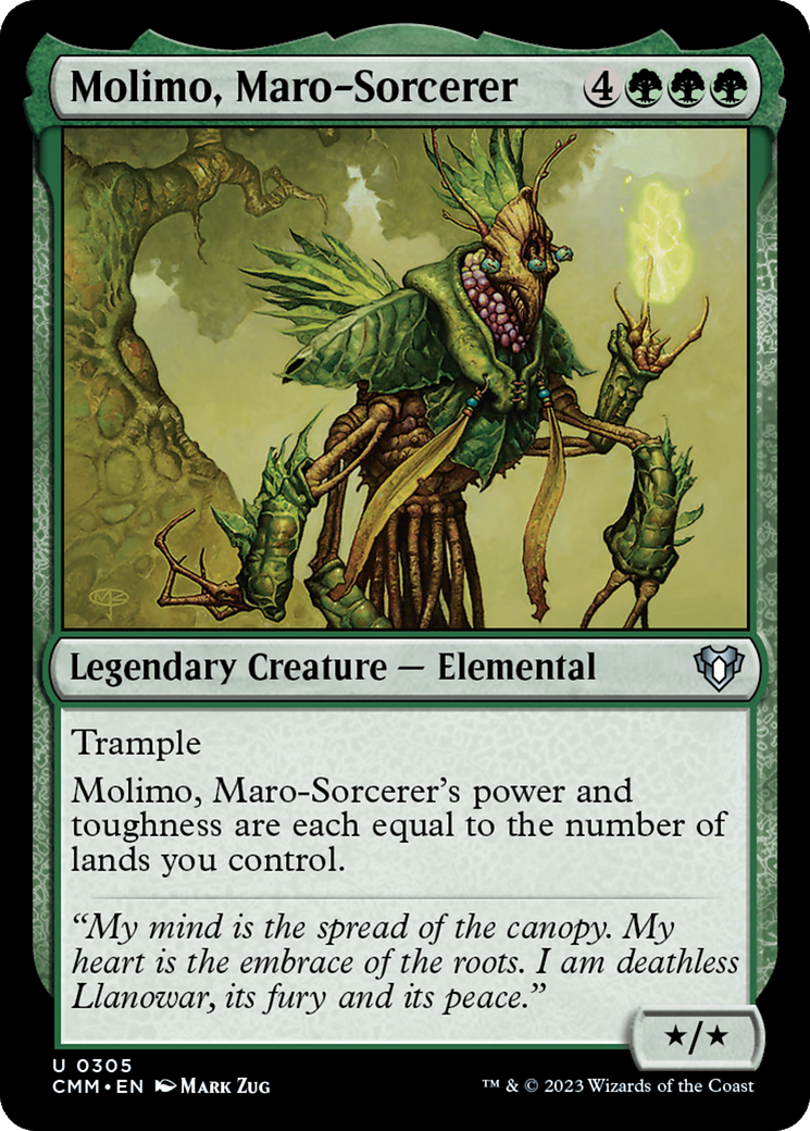 Molimo, Maro-Sorcerer [Commander Masters] | The Time Vault CA