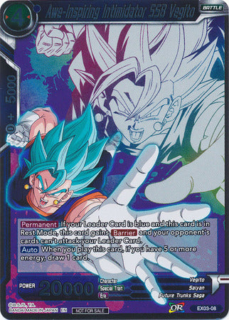 Awe-Inspiring Intimidator SSB Vegito (Event Pack 4) (EX03-08) [Promotion Cards] | The Time Vault CA