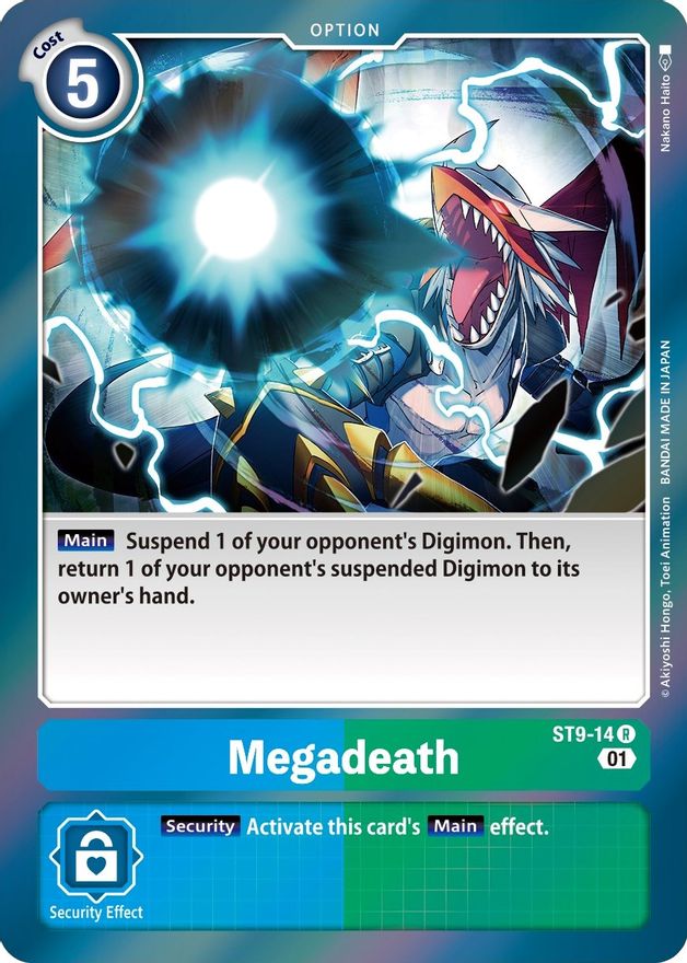 Megadeath [ST9-14] [Starter Deck: Ultimate Ancient Dragon] | The Time Vault CA