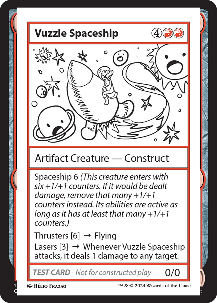 Vuzzle Spaceship [Mystery Booster 2 Playtest Cards] | The Time Vault CA