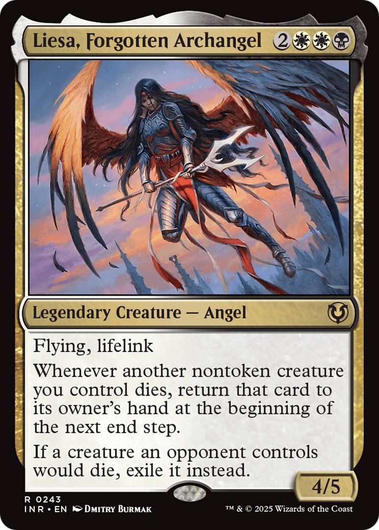 Liesa, Forgotten Archangel [Innistrad Remastered] | The Time Vault CA