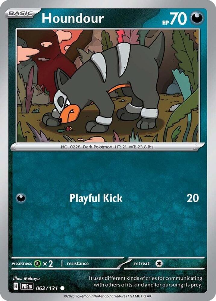 Houndour (062/131) [Scarlet & Violet: Prismatic Evolutions] | The Time Vault CA