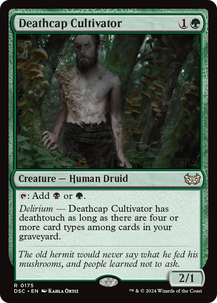 Deathcap Cultivator [Duskmourn: House of Horror Commander] | The Time Vault CA