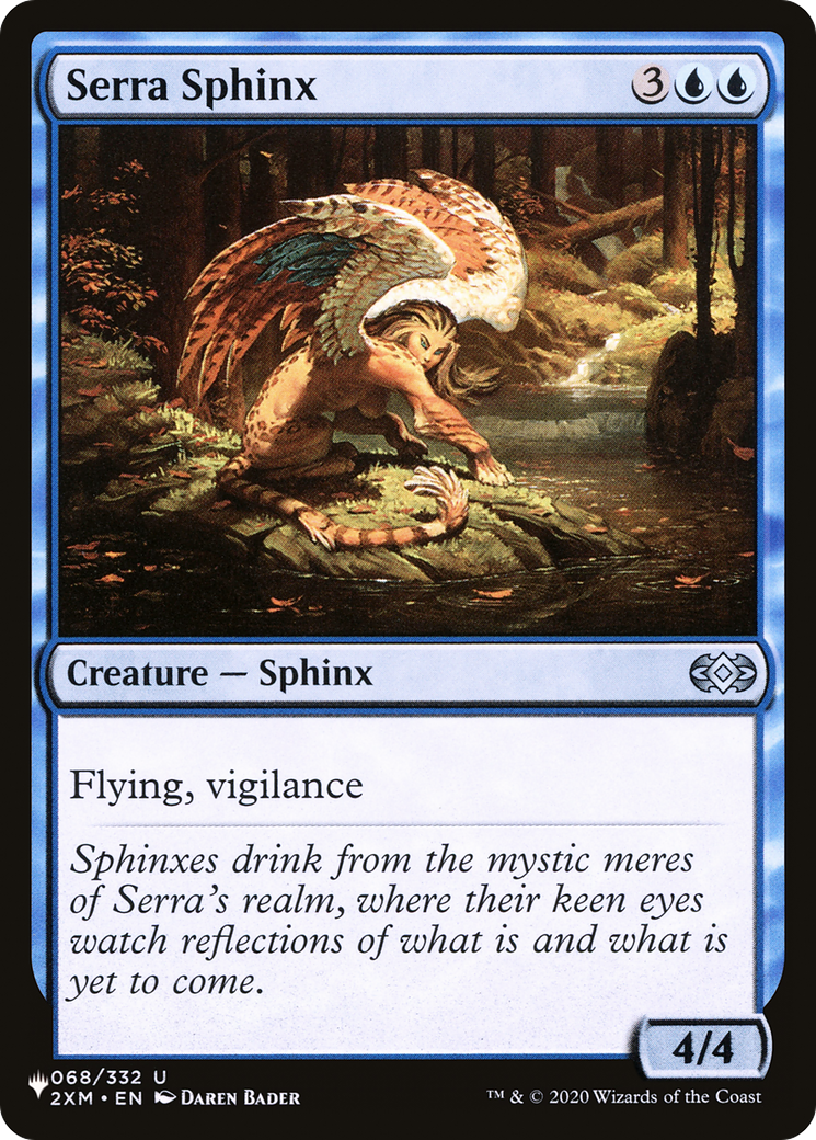 Serra Sphinx [The List] | The Time Vault CA