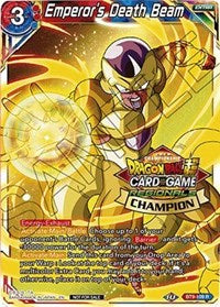 Emperor's Death Beam (Regional Championship 2020) (BT9-109) [Tournament Promotion Cards] | The Time Vault CA