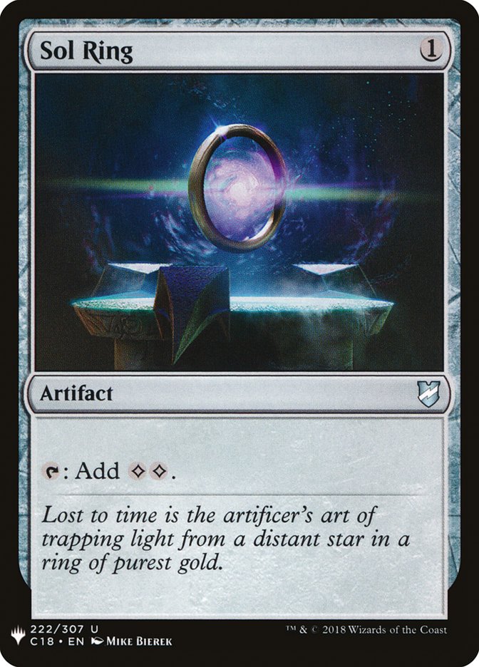 Sol Ring [The List] | The Time Vault CA