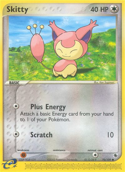 Skitty (70/109) [EX: Ruby & Sapphire] | The Time Vault CA