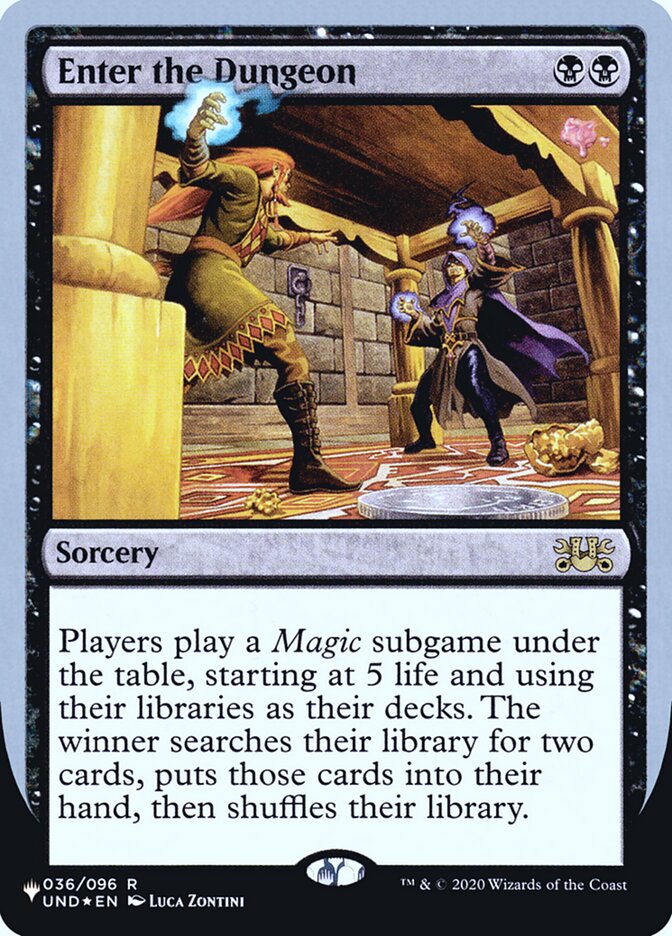 Enter the Dungeon (Unfinity Foil Edition) [The List] | The Time Vault CA