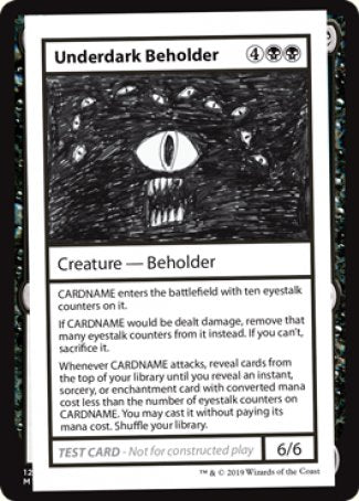 Underdark Beholder (2021 Edition) [Mystery Booster Playtest Cards] | The Time Vault CA