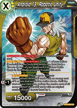 Android 13, Robotic Unity (Uncommon) (BT13-094) [Supreme Rivalry] | The Time Vault CA