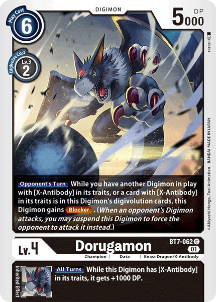 Dorugamon [BT7-062] [Next Adventure] | The Time Vault CA