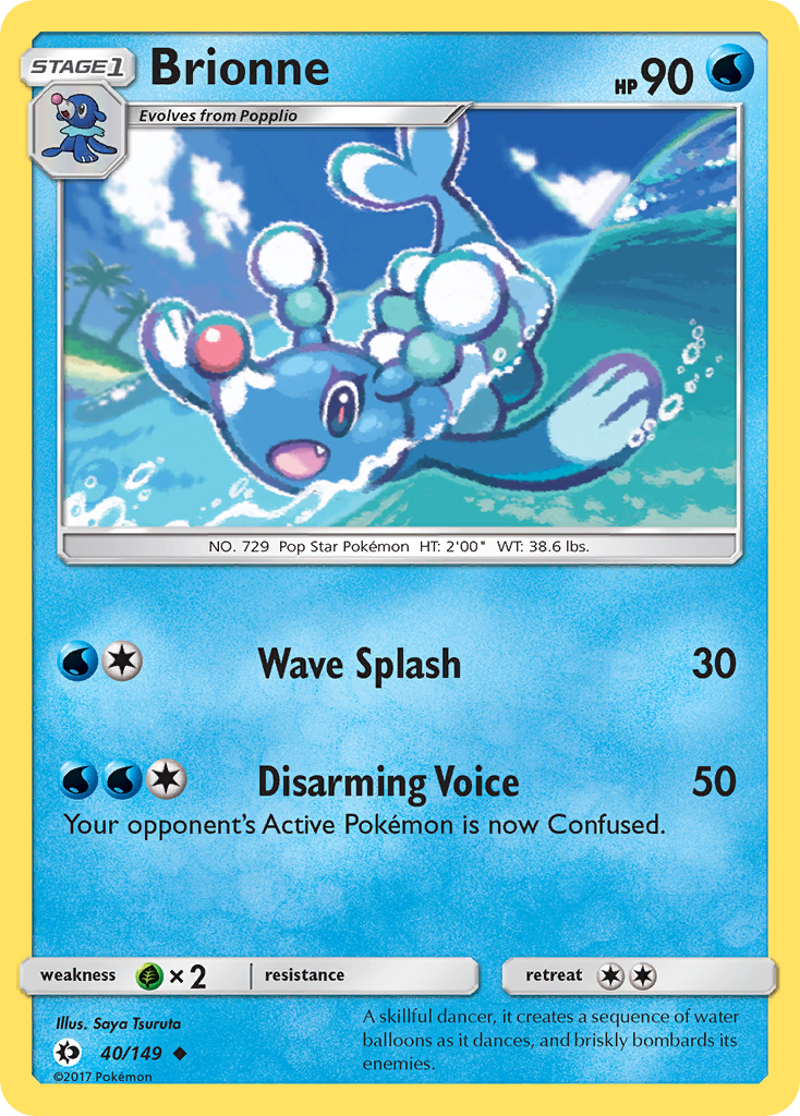 Brionne (40/149) [Sun & Moon: Base Set] | The Time Vault CA