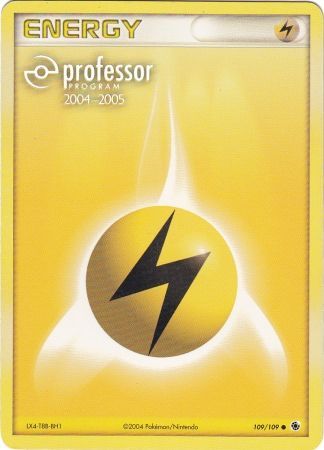 Lightning Energy (109/109) (2004 2005) [Professor Program Promos] | The Time Vault CA