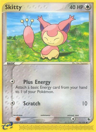 Skitty (70/109) [EX: Ruby & Sapphire] | The Time Vault CA