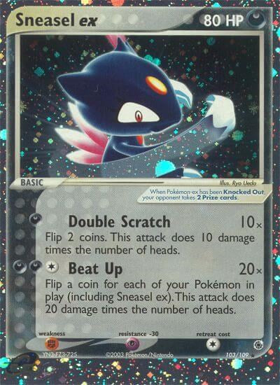 Sneasel ex (103/109) [EX: Ruby & Sapphire] | The Time Vault CA