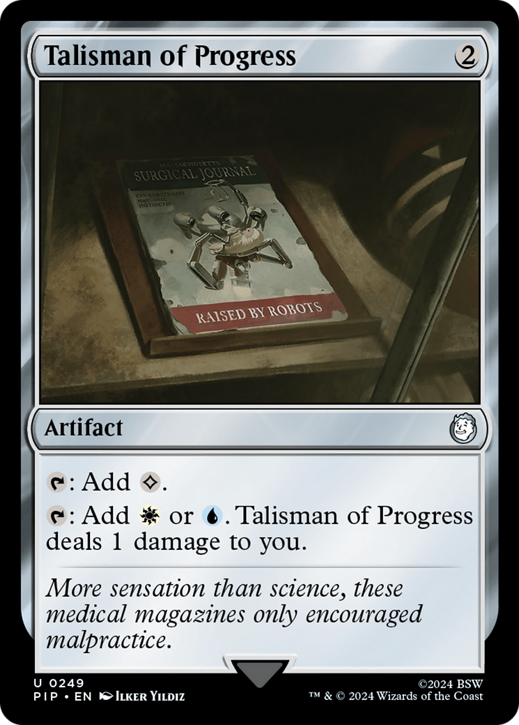 Talisman of Progress [Fallout] | The Time Vault CA