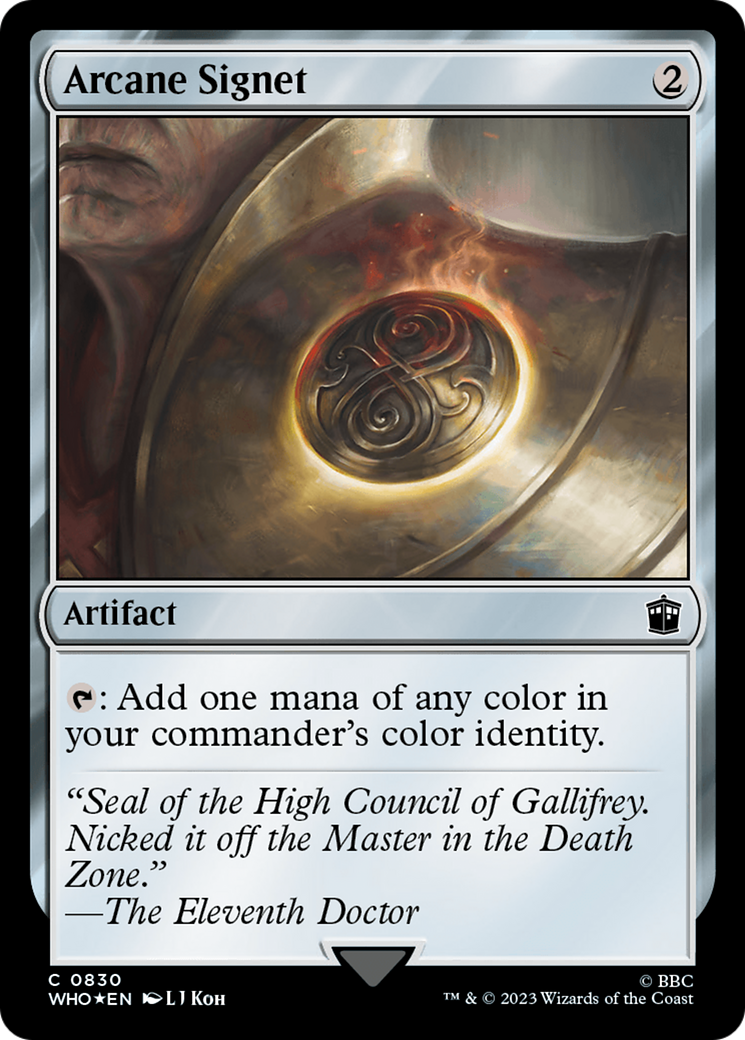 Arcane Signet (Surge Foil) [Doctor Who] | The Time Vault CA